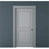 Ekena Millwork 5/8 in. x 5-1/8 in. x 78-3/4 in. Primed Polyurethane Fluted Casing