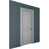 Ekena Millwork 5/8 in. x 5-1/8 in. x 78-3/4 in. Primed Polyurethane Fluted Casing