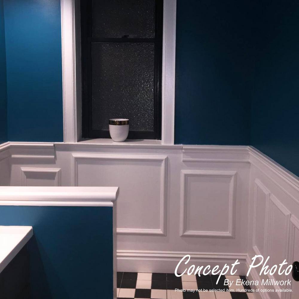 Ekena Millwork 2-3/8 in. x 49-7/8 in. x 10-1/2 in. Polyurethane Daniela Fascia Casing