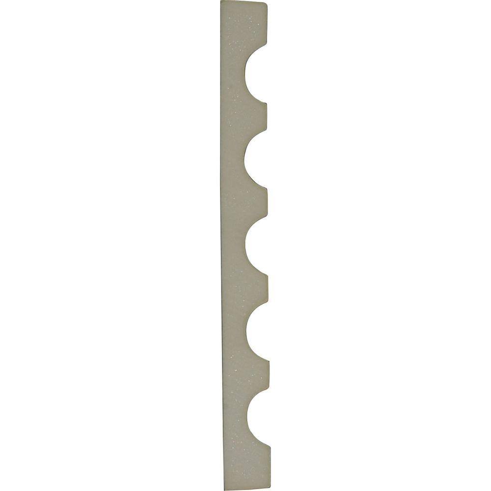 Ekena Millwork 1-1/8 in. x 12-5/8 in. x 78-3/4 in. Primed Polyurethane Fluted Casing