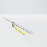 Ekena Millwork 1-1/4 in. x 1-1/4 in. x 94-1/2 in. Polyurethane Hillsborough Traditional Smooth Crown Moulding