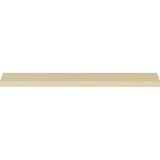 Ekena Millwork 1-1/4 in. x 1-1/4 in. x 94-1/2 in. Polyurethane Hillsborough Traditional Smooth Crown Moulding
