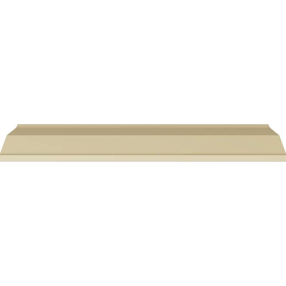 Ekena Millwork 2-7/8 in. x 2-1/2 in. x 94-1/2 in. Polyurethane Miller Crown Moulding