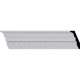 Ekena Millwork 1-7/8 in. x 3-1/2 in. x 94-1/2 in. Polyurethane Sequential Crown Moulding