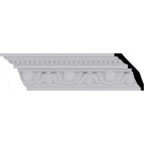 Ekena Millwork 2-3/8 in. x 4 in. x 94-1/2 in. Polyurethane Edinburgh Crown Moulding