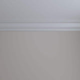 Ekena Millwork 5 in. x 4 in. x 94-1/2 in. x 6-3/8 in. Polyurethane Edwards Smooth Crown Moulding