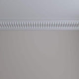 Ekena Millwork 4-3/4 in. x 4-3/4 in. x 94-1/2 in. Polyurethane Linus Crown Moulding