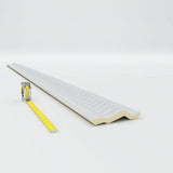 Ekena Millwork 4-3/4 in. x 4-3/4 in. x 94-1/2 in. Polyurethane Linus Crown Moulding
