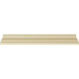 Ekena Millwork 4-3/4 in. x 4-3/4 in. x 94-1/2 in. Polyurethane Linus Crown Moulding