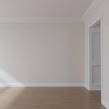 Ekena Millwork 6-3/8 in. x 5-5/8 in. x 94-1/2 in. Polyurethane Versailles Smooth Crown Moulding
