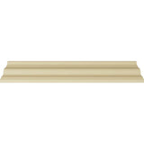 Ekena Millwork 6-3/8 in. x 5-5/8 in. x 94-1/2 in. Polyurethane Versailles Smooth Crown Moulding