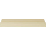 Ekena Millwork 4-3/4 in. x 6-3/4 in. x 94-1/2 in. Polyurethane Dentil Crown Moulding