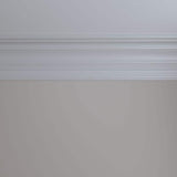 Ekena Millwork 7-7/8 in. x 7-7/8 in. x 94-1/2 in. Polyurethane Foster Cove Crown Moulding