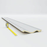 Ekena Millwork 3-3/4 in. x 9-1/8 in. x 94-1/4 in. Polyurethane Woodruff Crown Moulding