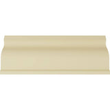 Ekena Millwork 3-3/4 in. x 9-1/8 in. x 94-1/4 in. Polyurethane Woodruff Crown Moulding