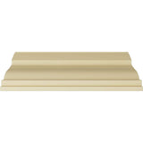 Ekena Millwork 12-5/8 in. x 10-5/8 in. x 94-1/2 in. Polyurethane Large Milton Smooth Crown Moulding