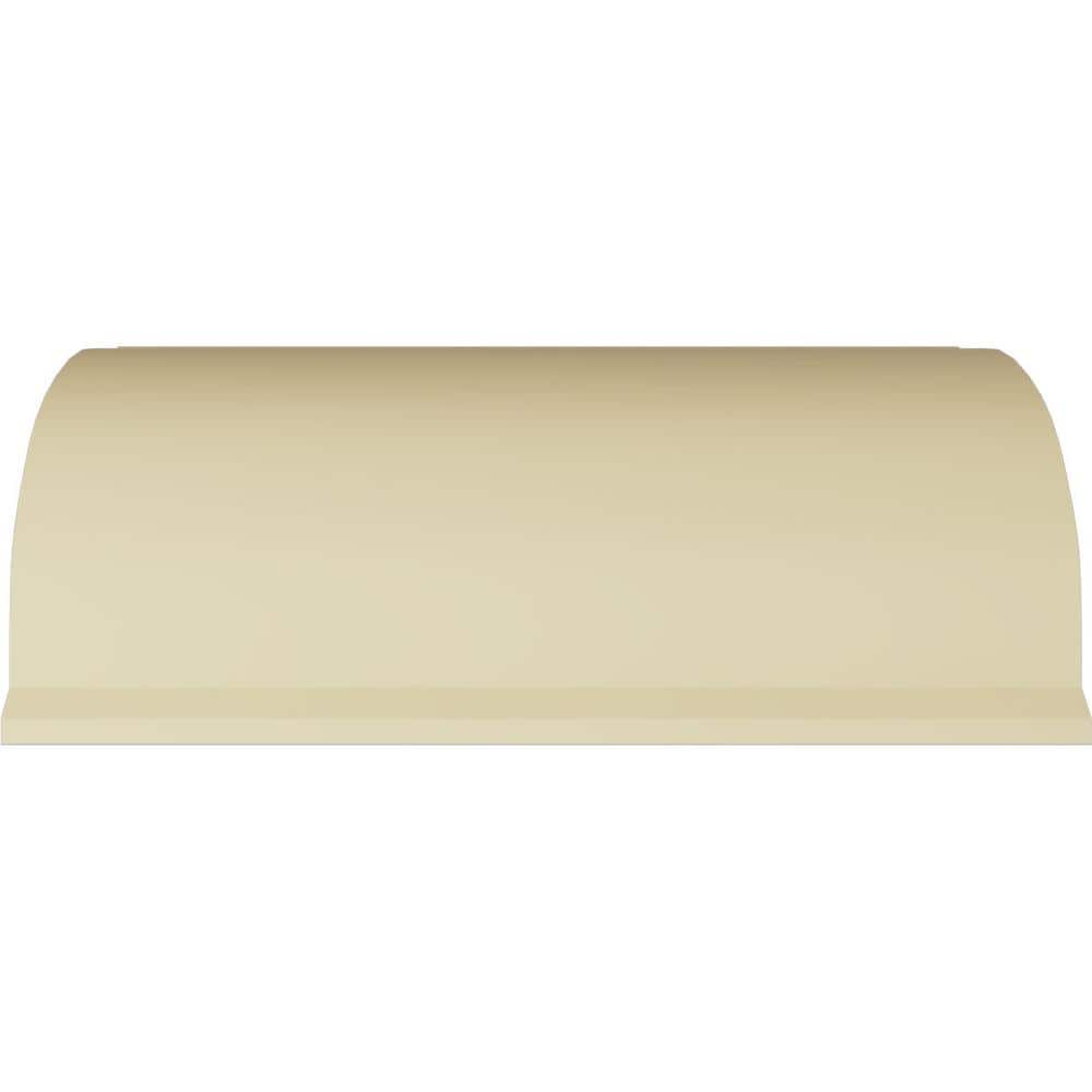 Ekena Millwork 11-1/8 in. x 11-1/8 in. x 94-1/2 in. Polyurethane Kinsley Crown Moulding