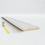 Ekena Millwork 6-1/4 in. x 12-3/4 in. x 78-3/4 in. Polyurethane Fascia Crown Moulding
