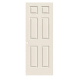 JELD-WEN 30 in. x 80 in. Colonist Primed Textured Molded Composite MDF Interior Door Slab