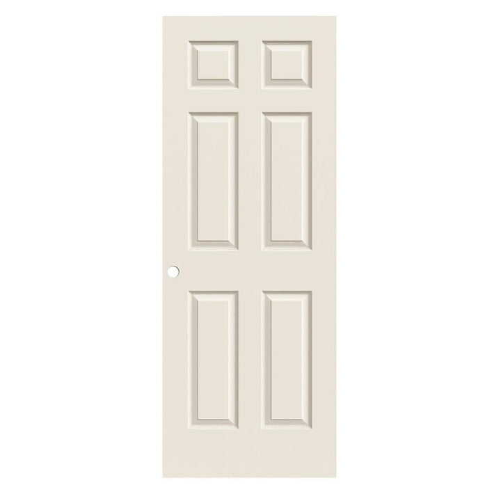 JELD-WEN 30 in. x 80 in. Colonist Primed Textured Molded Composite MDF Interior Door Slab