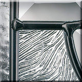 JELD-WEN 36 in. x 80 in. Camber Top Mission Prairie Primed Steel Prehung Left-Hand Inswing Front Door with Brickmould