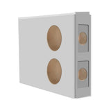 JELD-WEN 32 in. x 80 in. 6-Panel Primed Steel Prehung Left-Hand Inswing Front Door