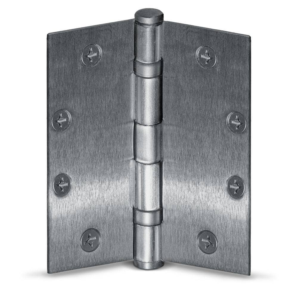 JELD-WEN 32 in. x 80 in. 1-Panel Craftsman Primed Steel Prehung Left-Hand Inswing Front Door