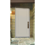 JELD-WEN 32 in. x 80 in. 1-Panel Craftsman Primed Steel Prehung Left-Hand Inswing Front Door