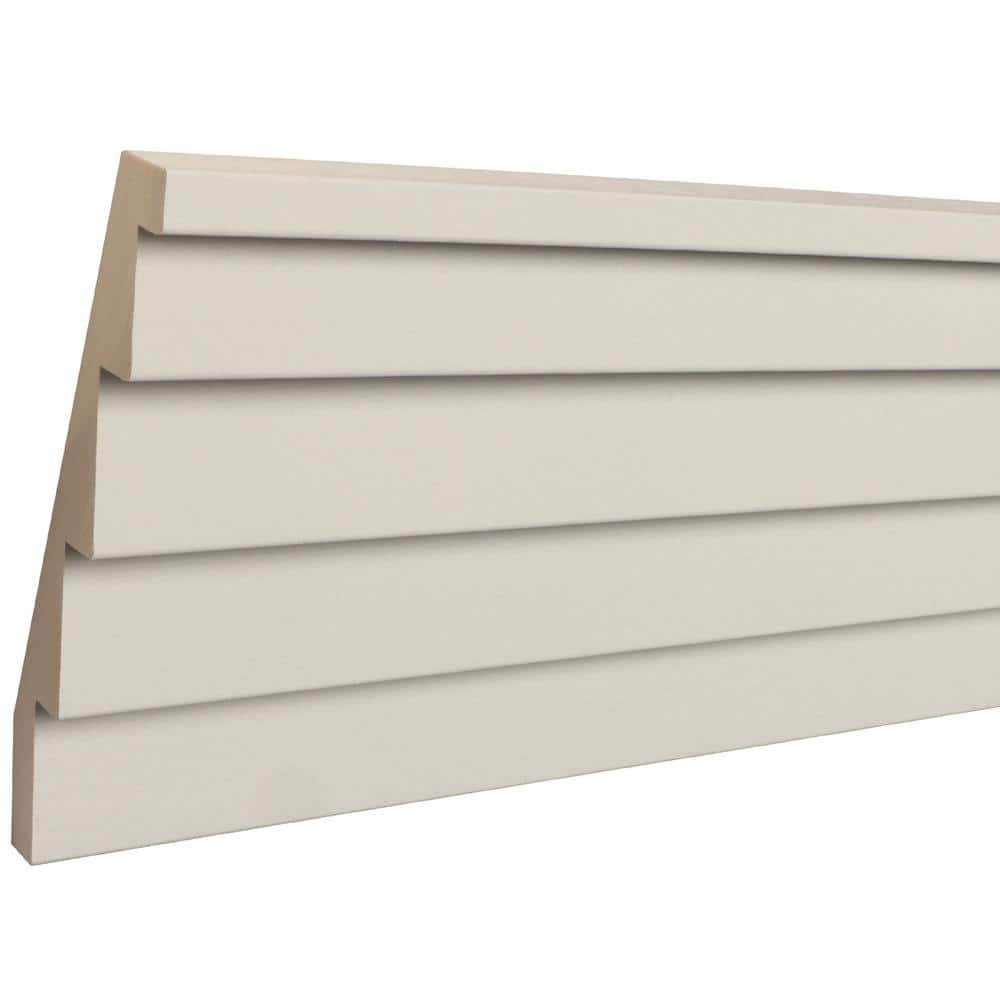 Ornamental Mouldings Sawtooth 3/4 in. x 5-1/2 in. x 96 in. Primed Wood Crown Moulding