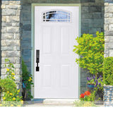 Steves & Sons Reliant Fiberglass Customizable Front Door Collection - Prehung