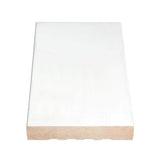 Alexandria Moulding 11/16 in. D x 4-9/16 in. W x 84 in. L MDF Primed Flat Jamb Moulding Pack (3-Pack)