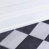 Alexandria Moulding 3/8 in. D x 1-1/4 in. W x 84 in. L MDF Primed Wood Stop Moulding Pack (10-Pack)