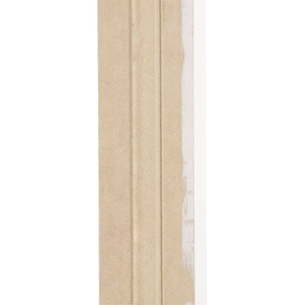 Alexandria Moulding 9/16 in. x 2-1/4 in. x 84 in. Primed MDF Casing Molding Pack (6 pack)