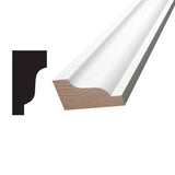 Alexandria Moulding 1-1/4 in. D x 2-1/4 in. W x 96 in. L Pine Wood Finger-Joint Crown Moulding Pack (4-Pack)
