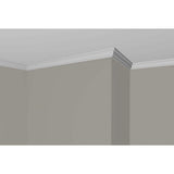 Alexandria Moulding 1-1/4 in. D x 2-1/4 in. W x 96 in. L Pine Wood Finger-Joint Crown Moulding Pack (4-Pack)