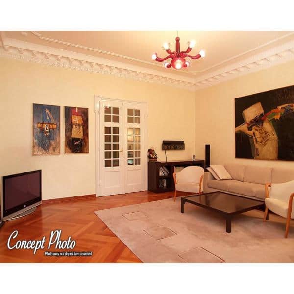 American Pro Decor 5-7/8 in. x 4-15/16 in. x 94-1/2 in. Decorative Polyurethane Crown Moulding Pro Pack 15-1/2 LF (2-Pack)
