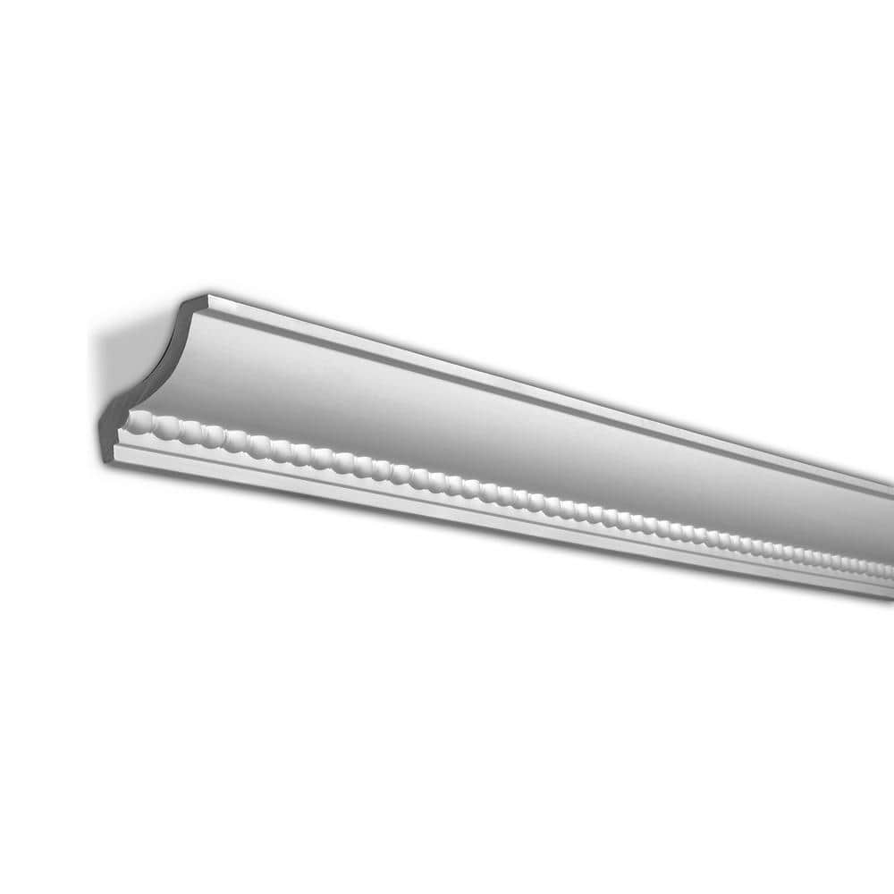 American Pro Decor 2-13/16 in. x 2-13/16 in. x 94-1/2 in. Rope Polyurethane Crown Moulding Pro Pack 48 LF (6-Pack)