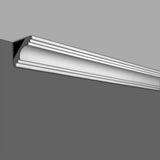 American Pro Decor 2-3/4 in. x 2-3/4 in. x 94-1/2 in. Plain Polyurethane Crown Moulding Pro Pack 39 LF (5-Pack)