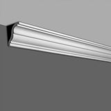 American Pro Decor 2-3/8 in. x 3-1/8 in. x 96 in. Plain Polyurethane Crown Moulding 32 LF (4-Pack)