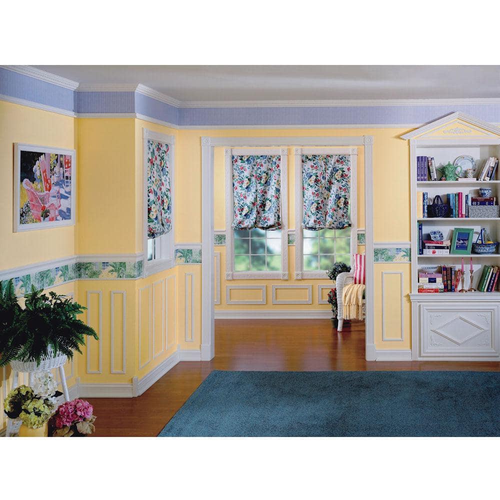 HOUSE OF FARA 3/4 in. x 3-1/4 in. x 8 ft. MDF Flute Casing Molding