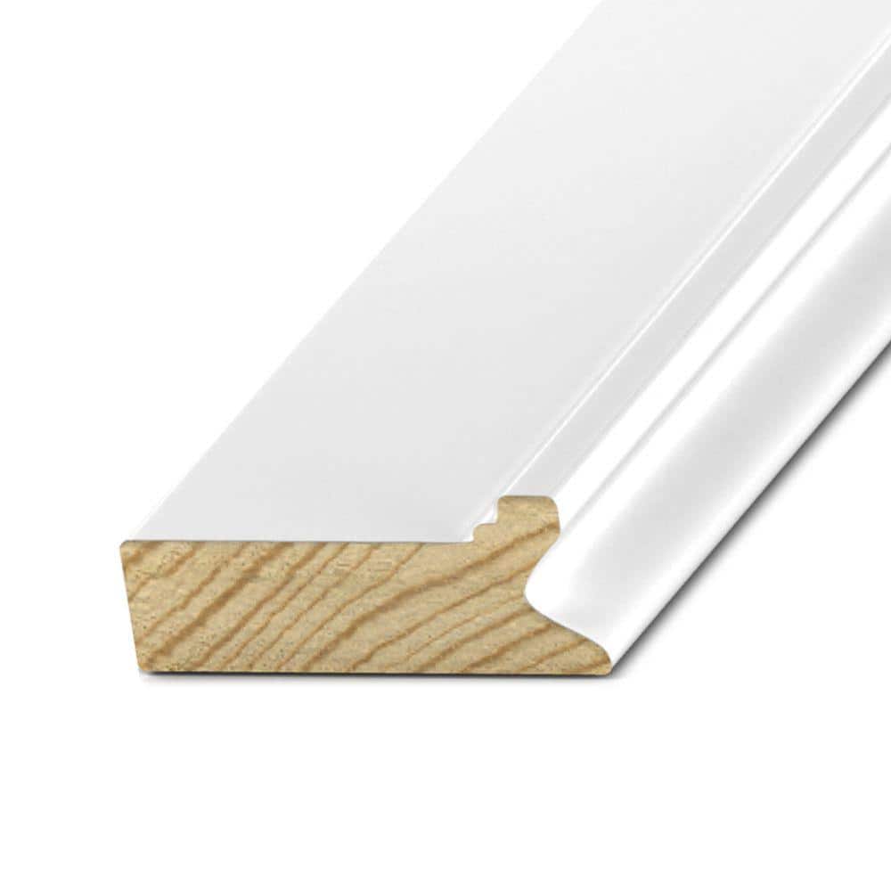 Kelleher 1 in. x 2-1/2 in. Treated Primed Pine Stucco Molding