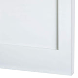 Krosswood Doors 36 in. x 96 in. Shaker 1-Panel Primed Solid Hybrid Core MDF Interior Door Slab
