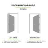 Masonite 36 in. x 80 in. Premium Clear 1/2-Lite Mini-Blind Right-Hand Inswing Primed Steel Prehung Front Exterior Door