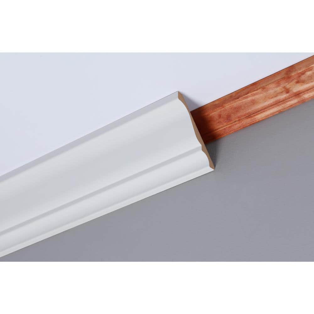 ORNAMENTAL CoverTrim 19/32 in. x 5-1/4 in. x 96 in. MDF Crown Moulding