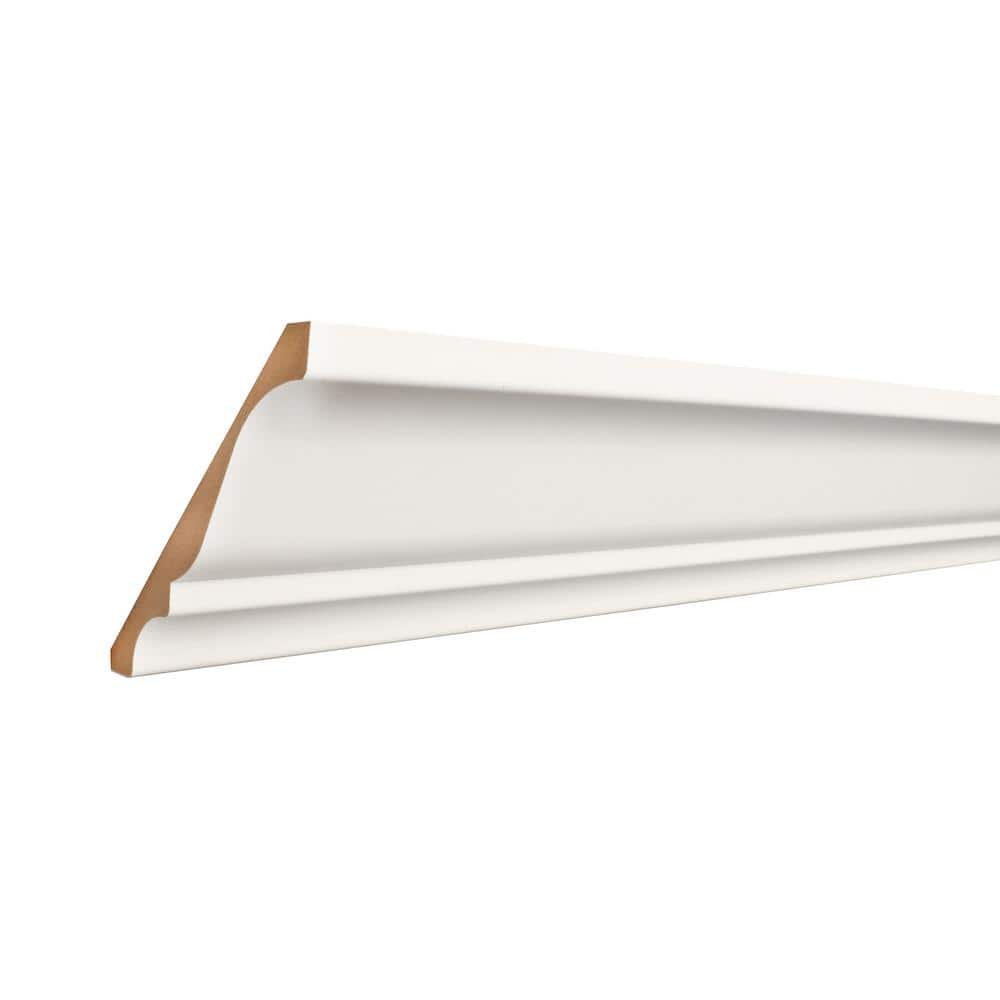 ORNAMENTAL CoverTrim 19/32 in. x 5-1/4 in. x 96 in. MDF Crown Moulding