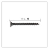 #6 x 1-5/8 in. Phillips Bugle-Head Coarse Thread Drywall Screws (5 lbs./Pack)