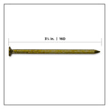 PRO-FIT 3-1/4 in. (16D) Vinyl Coated Sinker Framing Nails, 5 lb Box (310-Count)