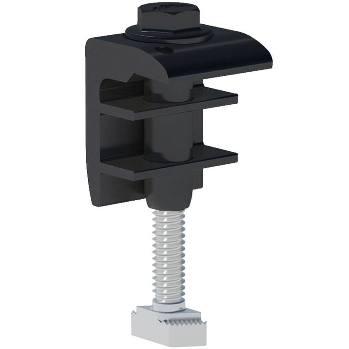 IronRidge End Fastening Object End Clamp US Production Black