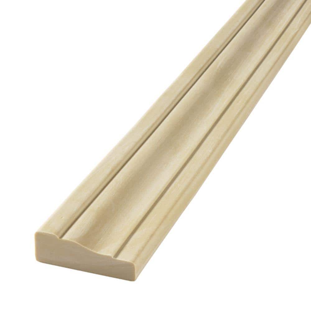 Flex Trim HD 356 11/16 in. x 2-1/4 in. x 96 in. Polyurethane Flexible Straight Casing