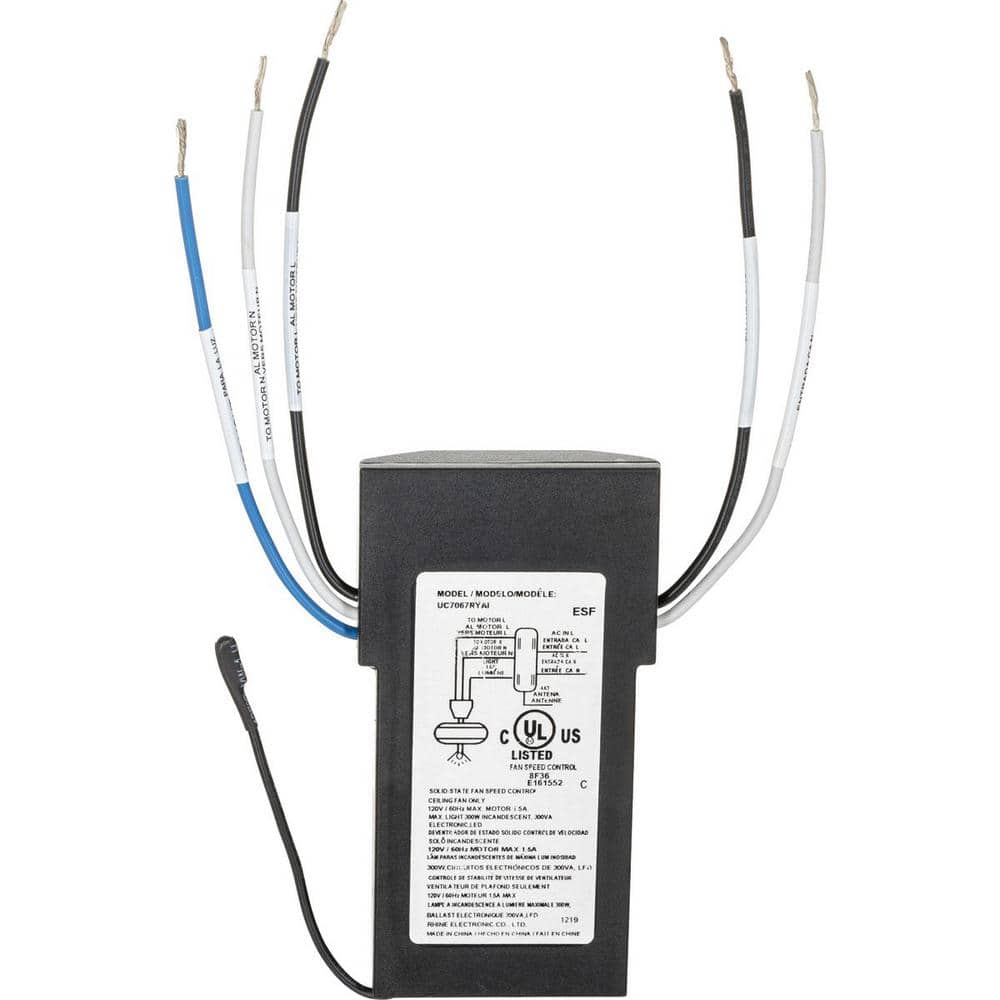 Progress Lighting Universal WiFi Remote Control, Black – P2667-31